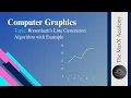 L5 Bresenham s Line Drawing Algorithm Explained Step-by-Step with Example