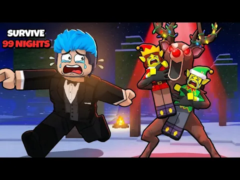 Video Thumbnail: I SURVIVE 99 NIGHTS in the FOREST | Roblox | THE ELVES NEED HELP!