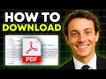 Download Lagu How to EASILY Download an Embedded PDF from Any Website (FULL 2025 Guide)