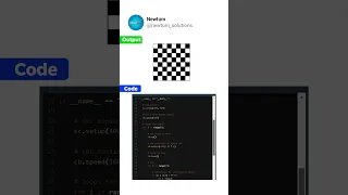 Chess Board in Python Using Turtle