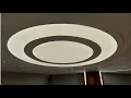 Barrisol translucent stretch ceiling with backlit