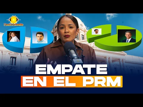 Encuesta PRM: Carolina Mejía y David Collado empatan