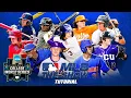 MLB The Show 23 NCAA College Baseball Rosters Tutorial Xbox series X