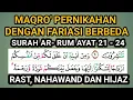 Belajar Fariasi Pada Maqro' Pernikahan Surah Ar Rum Ayat 21- 24,  Rast Nahawand \u0026 Rast