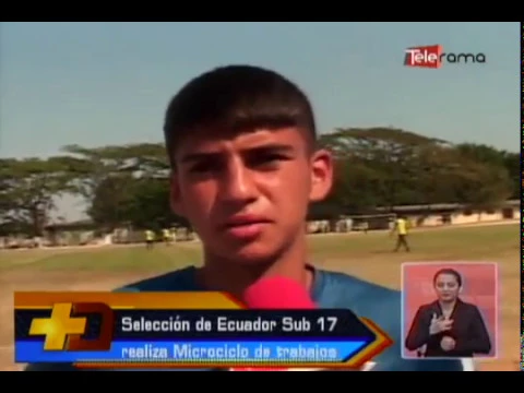 Selección de Ecuador Sub 17 realiza microciclo de trabajos