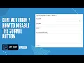 Contact form 7 - Disable Submit Button Before Required Fields were filled in