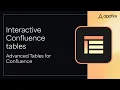 Import and visualize data in Confluence fast