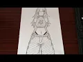 How to draw anime girl full body how to draw a body step by step how to draw a girl body
