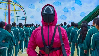 لعبة الحبار اللى هيكسب فيها هياخد 46 مليار ملخص مسلسل لعبه الحبار 