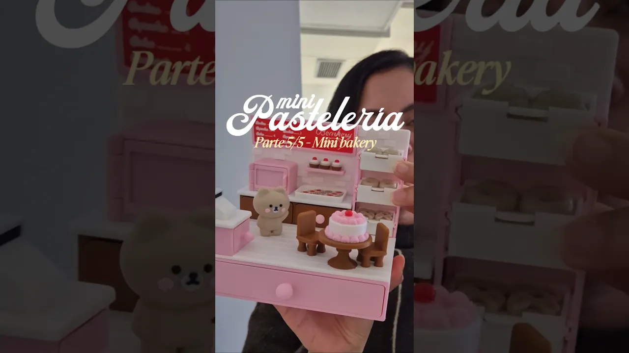 Mini Bakery – Functional Miniature Organizer video thumbnail