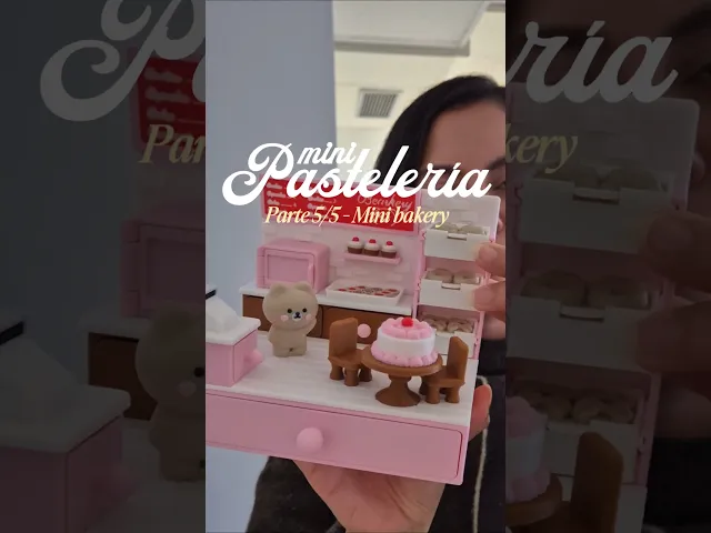 Mini Bakery – Functional Miniature Organizer video thumbnail