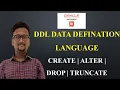 DDL I DDL DML DRL DCL TCL Commands in SQL DDL Oracle SQL Developer