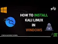 Download Lagu How to Install Kali Linux in Windows | Step by Step Ethical Hacking Tutorial in Tamil |