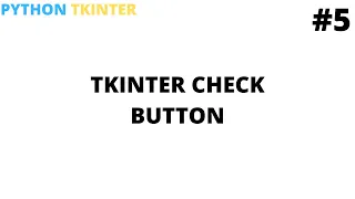 Learn python tkinter check buttons Tutorial Python programming for beginners Cool Techy Guy