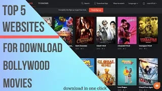 top 5 websites for download bollywood movies for free 2020
