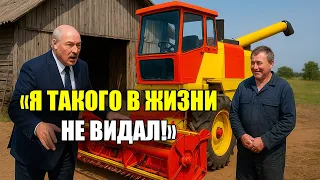Shocking Lukashenko Tested A Tractor Made In A Barn 