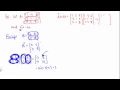 Matrix Operations