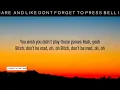 MAETA - BITCH DONT BE MAD ( LYRICS )