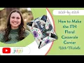 ITH Floral Casserole Carrier Designs by JuJu