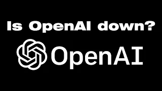 Why is chat openai down is chatgpt down
