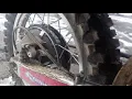 Qs Motor 8kw-test Honda Cr Electric dirtbike