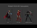Avengers Cards with Neumorphism Html CSS CodeEra