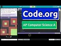 Code org Lesson 4 4D Instantiating Objects Tutorial with Answers Unit 2 CSA