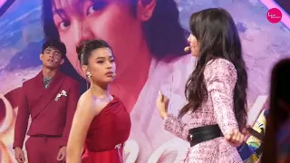 pemain asmara gen z menyanyikan lagunya lyodra bernadya dan rony parulian di sctv music awards