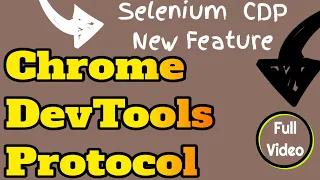 New Feature Selenium 4 Chrome DevTools Protocol For Beginners 199