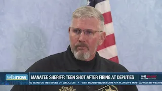 17-year-old shot after firing gun at Manatee County deputies sheriff says