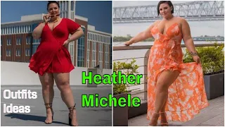 Heather Michele - Curvy Model Bio Fashion New Outfits 2022