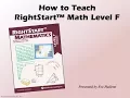 How to Teach Level F webinar 2017