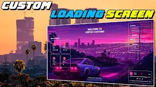 Free Custom Loading Screen Script TRD Loading Screen QBCore ESX FiveM Tutorial