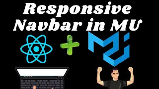Material UI with React js Responsive Navbar