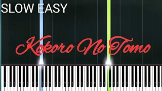 kokoro no tomo mayumi itsuwa slow easy piano tutorial
