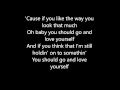 Download Lagu Justin bieber love yourself - (Lyric video)