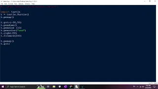 How to Draw the Letter B with Python Turtle