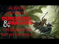 The HIGHEST Initiative Roll POSSIBLE in D D DnD 5e Character Guide
