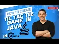 java project Tic Tac Toe java game in under 15 minutes