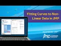 Fitting Curves to Non-Linear Data in JMP