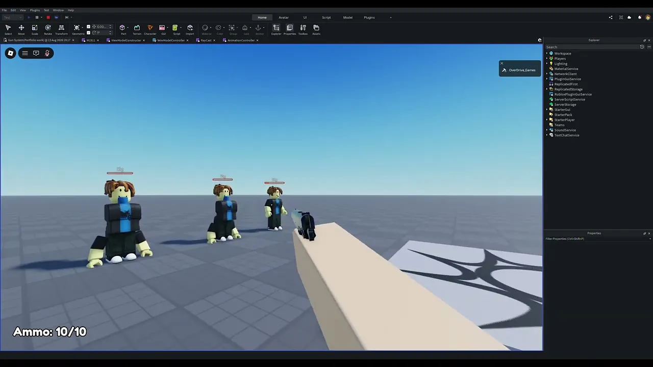 First Person Gun system(View Models)