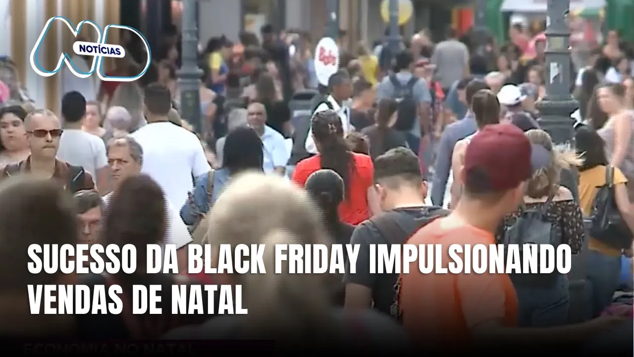 Lojistas apostam em crescimento das vendas no Natal após sucesso da Black Friday