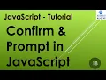 JavaScript Confirm JavaScript tutorial in Hindi