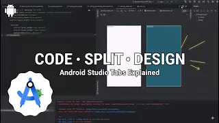 Android Studio XML Layout Views Code Split and Design Explained