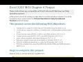 Excel 2021 MOS Chapter 4 Project EX2021-MOS-Ch4