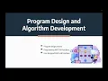 Program Design and Algorithm Development MATLAB