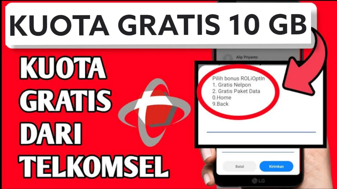 Kode Dial Kuota Gratis Telkomsel 2022 !!