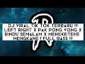 Download Lagu DJ VIRAL TIK TOK TERBARU LEFT RIGHT X PAK WONG WONG X RINDU SEMALAM X MENEKETEHE MENGKANE||SLOW BASS