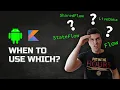 StateFlow vs Flow vs SharedFlow vs LiveData When to Use What - Android Studio Tutorial