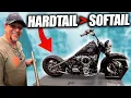 Billy Lane Harley SOFTAIL to HARDTAIL Conversion Born Free Pt 3 FULL VID